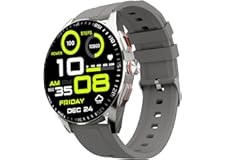 Fire-Boltt Invincible Plus 1.43" AMOLED Display Smartwatch with Bluetooth Calling, TWS Connection, 300+ Sports Modes, 110 in-