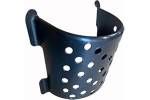 Brama-West Heuraufe Pferd | Wandraufe mit Löchern für immer frisches Heu | für 14 kg Raufutter