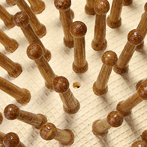 Neverland Sandelholz Haar Bürste Antistatische Detangling Massage Haar Haarkämme Hölzerne Borste Gepolsterte organische handgemachte Haarbürste - 4