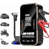 Akıllı Ara&ccedil; Ak&uuml; Takviye Cihazı &amp; Dijital Lastik Pompası - 600A Peak Current Takviye Kiti ve Powerbank +Fener 6625