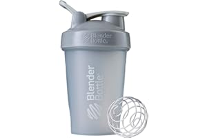 Blender Bottle Classic Loop - Protéine Shaker | Bouteille d'eau avec poignée de transport | 590 ml| full color pebble
