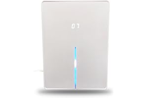 7DOO Generatore Di Ozono 800 mg/h, Purificatore Aria ed Acqua, Sterilizzatore e Sanificatore Ambienti Fino a 150 mq in 10-60 Minuti. Elimina Qualsiasi Odore, Ozonizzatore Zero Manutenzione, Facile Uso