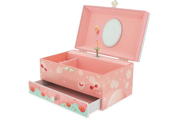 Ulysse - 9506 - Vanity Case - Coffret Musical avec Tiroir Libellule