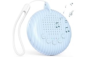 Ankilo White Noise Machine Baby, Portable for Baby Kids Adults, 10 Sleep Music, Timer, USB Rechargeable Blue