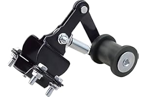 GOOFIT Motorcycle Link Length Modified Chain Tensioner Adjuster Replacement For ATV Black