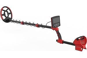 KAIWEETS Wykrywacz Metalu, 6 Trybów Pracy, Wykrywacz Metalu Dla Dorosłych i Dzieci, Wskaźnik Pinpointer, Wodoszczelna Cewka Do Wyszukiwania IP68, Zestaw Detektorów Metalu Ze (EU-EXPLORER X II)