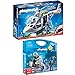 Produktbild PLAYMOBIL® City Action 2er Set 5891 6874 Koffer "Polizei & Dieb" + Polizei-Helikopter mit LED-Suchscheinwerfer