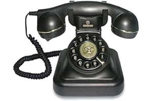 BRONDI Tiptel Vintage 20 Negro - Teléfono (Negro)