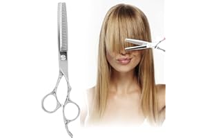 FILFEEL Forbici per Sfoltire i Capelli, Forbice per Diradamento dei Capelli da 7 Pollici Cesoie da Barbiere Professionali per Parrucchieri Che Tagliano i Capelli Acciaio Giapponese