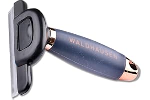 WALDHAUSEN Fellwechselkamm mit Gelgriff, L, schwarz