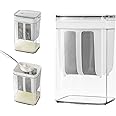 Hoxxu Yogurt Maker Strainer - Multi Yoghurt Strainer with Fine Mesh Bag & Lid for Thick Greek Yogurt, Soybean Milk, Berries, Soup, Fruit Juice, Coffee, Tea