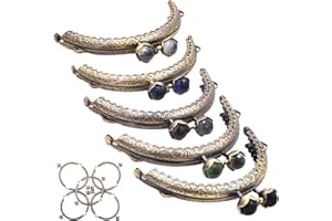 BESTYY BESTZY 5pcs Bag Frame Kiss Clasp Lock for Purse Bag Making 8.6cm x6cm Clasps Frame Kiss