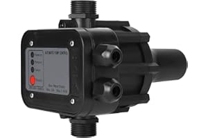 SHIPENOPHY Interruptor de presión automático ajustable Interruptor de presión Controlador de presión Bomba Interruptor de presión Llenado del tanque de agua Bomba de purificación de agua potable