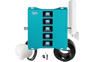 AYISSMOYE Licence-ce Amplificateur de Signal Mobile 4G 3G 2G, Multi-Bandes B1/3/7/8/20, Compatible Tous Opérateurs