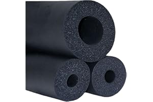 KEIOMI Isolation De Tuyau d'eau Tube en Mousse Manchon De Protection De Tuyau d'eau Flexible, ID 16mm 20mm 32mm 50mm 63mm 90mm, Antigel Et Ignifuge (Size : T 20mm ID 25mm)