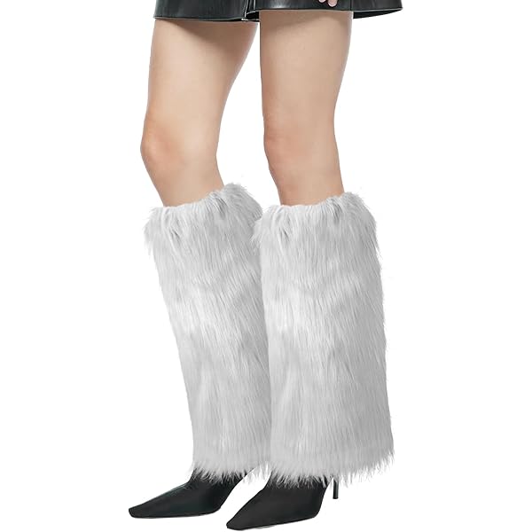 beenwarmers voor dames, beenwarmers van bont, zachte laarswarmers van