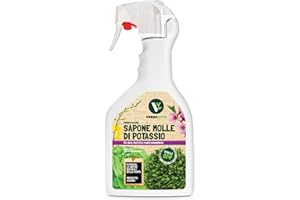 VERDE VIVO VerdeVivo Sapone Molle di Potassio 100% Naturale, Spray Pronto all'uso per Orto, Frutta e piante ornamentali