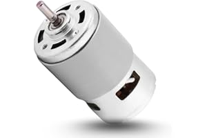 Jadeshay Motore DC12V 150W 13000-15000 RPM Motore Ad Alta Potenza Motore Elettrico con Cuscinetti a Sfera per Utensili Elettrici e Avvitatori Elettric