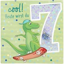 Depesche 11515-011 Biglietto Di Auguri Musicale Per 6° Compleanno – Formato 15,5x15,5 Cm Con Busta - 3