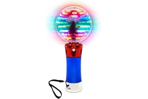 Uaben LED children's luminous magic ball toy,Light Up Magic Ball Toy Wand for Kids Thrilling Spinning Light Show Flashing LED Wand Birthday Party Favor Fun Gift for Boys and Girls