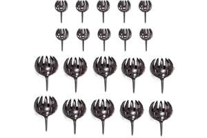 GYWHOOFT Lot de 20 paniers d'engrais pour plantes, conteneur de fertilisation, panier d'engrais, panier de jardin, avec couvercle de plantation de bonsaï, couvercle de jardin