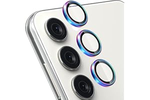 Jurqqer Kameraschutz für Samsung Galaxy A16 / A16 5G, [Kratzfest & Stabil] 9H Ultradünner Gehärtetes Glas, Kamera Schutz aus Aluminiumlegierung, Einfache Installation Bunt