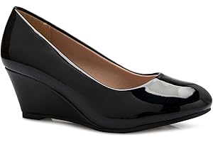 Olivia K Women's Sexy Strappy Platform Wedge Glitter Sandals