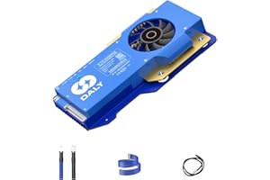 DALY Smart Active Balance BMS 250A 24V-60V 8S-17S Bluetooth intégré avec RS485 Can PCB Carte de Protection de Batterie pour Pack de Batterie Li-ION LifePO4 LTO