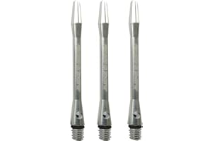 ABCDARTS ABC Darts - Lot de 4 tiges de fléchettes en Aluminium avec Joints toriques