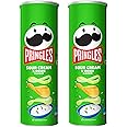 Kellogg's Pringles Sour Cream & Onion 107 gram (Pack of 2)
