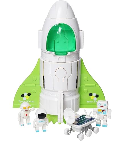 Aragallant Fusée Spatiale Jouet - avec Effets Sonores et Lumineux, Set Aragallant Fusée Spatiale Jouet - avec Effets Sonores et Lumineux, Set