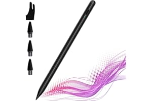 TAIYONGKANG LáPiz para Tablet Universal Compatible con iPad iPhone Lenovo Samsung Huawei Movil, 1.45mm Lapiz Tactil, MagnéTica Pencil Tablet, Apagado AutomáTico Stylus Pen