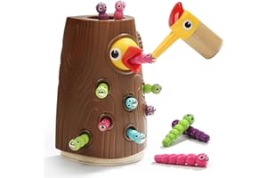 TOP BRIGHT Juguete Educativo Magnético para Niños de 2 3 4 Años, Juego Educativo Niños Niñas 2 3 Años, Mejora Habilidades Motoras Finas y Reconocimiento de Colores