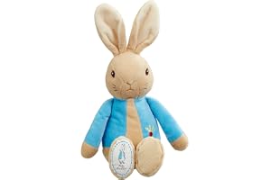 Rainbow Designs My First Peter Rabbit Soft Toy - Official Beatrix Potter Bunny Teddy for Babies and Toddlers
