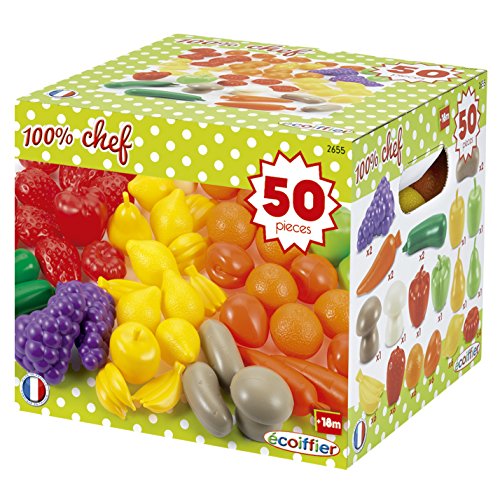 100% Chef-2655 Caja de Frutas y Verduras (Smoby 2655)