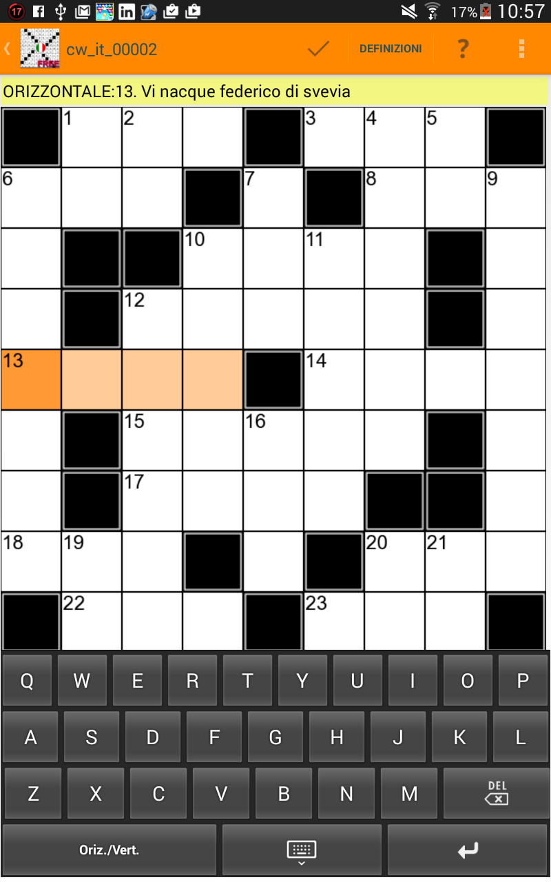 Cruciverba in Italiano Gratis Amazon.it App e Giochi
