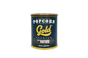 Fun Food Italia Popcorn Gold Premium, Senza Glutine, Gusto Tartufo, in barattolo da 30 g