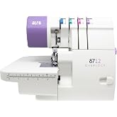 ALFA Domestic Overlock 8712 2/3/4 Thread with Brushless Servo Motor/Energy Efficient (Saving up to 70%)1300 ppm/Expanded Work