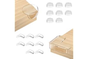 teeppo Eckenschutz Baby, 16 Stück Ecken&Kantenschutz Kantenschutz Baby, Kantenschutz Selbstklebend,für Möbel Kindersicherung Selbstklebend Schützt Babys & ältere Menschen