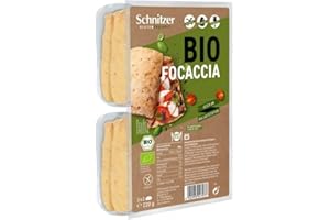 SCHNITZER - PANECILLOS FOCACCIA SIN GLUTEN 220g BIO