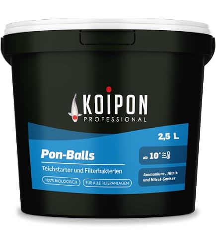 BaoBio+ Teichbakterien Konzentrat Pulver – Schutz Für Koi, Reduziert Schädliche Bakterien & Algen, 2500 G