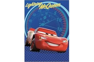 CARTOON GROUP COPERTA PLAID CARS DISNEY PIXAR SAETTA MCQUEEN CM.100x150 - B009CAR