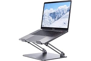 UGREEN Notebook Stand Portable Laptop Riser Adjustable Foldable(Grey)