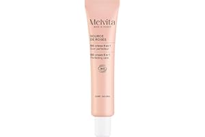 Melvita - BB Crème Source de Roses - Hydrate et Unifie le teint - Adaptés à tous types de peaux - Fabriqués en France
