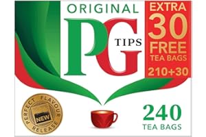 PG Tips Pyramid - oryginalna czarna herbata, 240 torebek herbaty