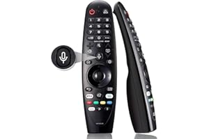 AMNF L-G Magic Télécommande de Rechange pour Smart TV, LG TV avec Fonction Voix et pointeur, télécommande Universelle LG pour L-G OLED UHD OLED QNED 4K 8K