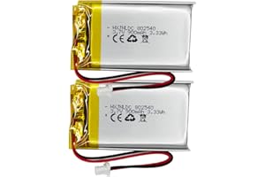HXJNLDC 802540 3,7 V 900mah Li Battery for Sena 10s Sena 10s-01 ENA Sena 20s Sena 20s-01 Sena 20s EVO Sena 30K Sena 30K-01D Motorcycle Bluetooth Headset Battery Replacement interphone