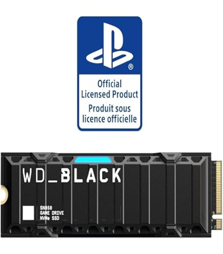 WD_BLACK 4TB SN850P NVMe M.2 SSD Officially Licensed Storage