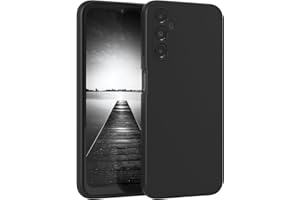 EAZY CASE - Housse en Silicone pour Galaxy A14 5G Housse Souple Antichoc Housse pour Portable avec Protection pour Appareil Photo Fines Premium Protection Cover TPU Phone Bumper en Noir