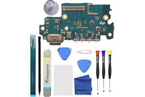iParto Ladebuchse Ersatz Kit für Samsung Galaxy A53 5G SM-A536U SM-A536U1 USB Flex Dock Connector Charging Flex Ersatz mit Werkzeug